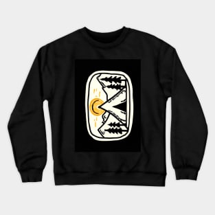 Camping Sunset Crewneck Sweatshirt